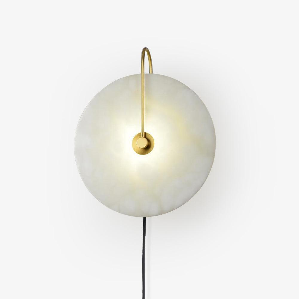 Lampa ścienna LED Alabaster z wtyczką