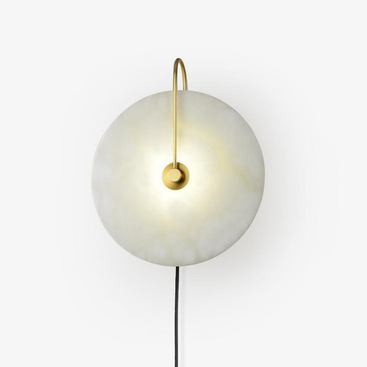 Lampa ścienna LED Alabaster z wtyczką