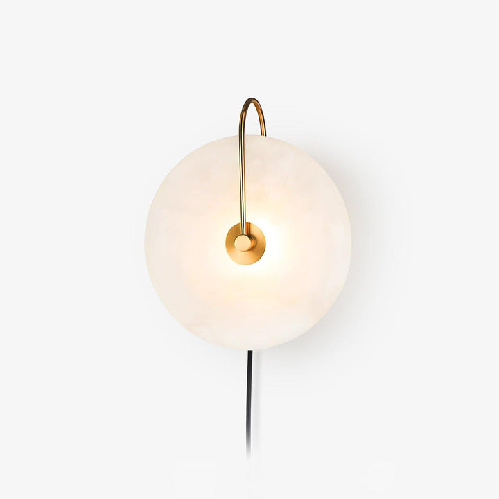 Lampa ścienna LED Alabaster z wtyczką