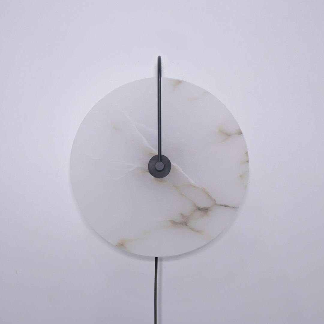 Lampa ścienna LED Alabaster z wtyczką