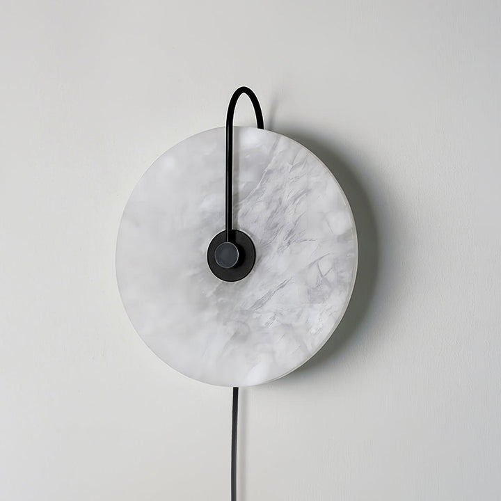Lampa ścienna LED Alabaster z wtyczką