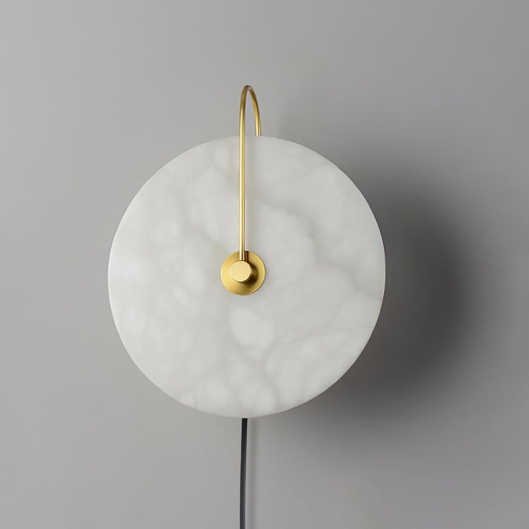 Lampa ścienna LED Alabaster z wtyczką
