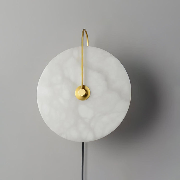 Lampa ścienna LED Alabaster z wtyczką