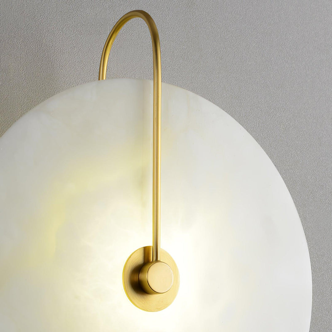 Lampa ścienna LED Alabaster z wtyczką