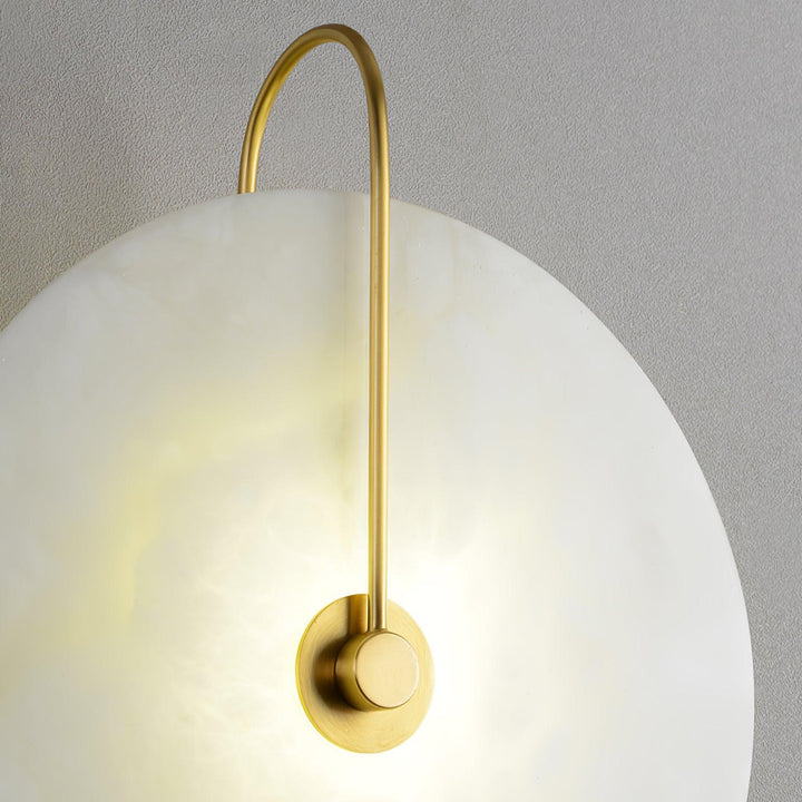 Lampa ścienna LED Alabaster z wtyczką