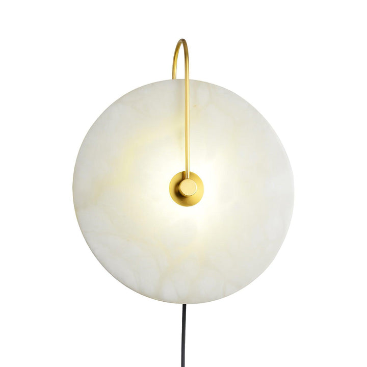 Lampa ścienna LED Alabaster z wtyczką
