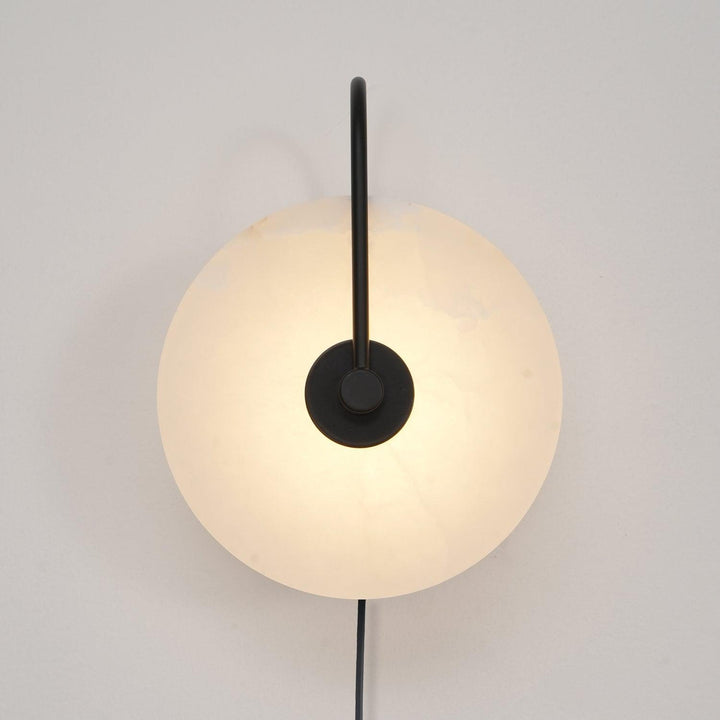 Lampa ścienna LED Alabaster z wtyczką