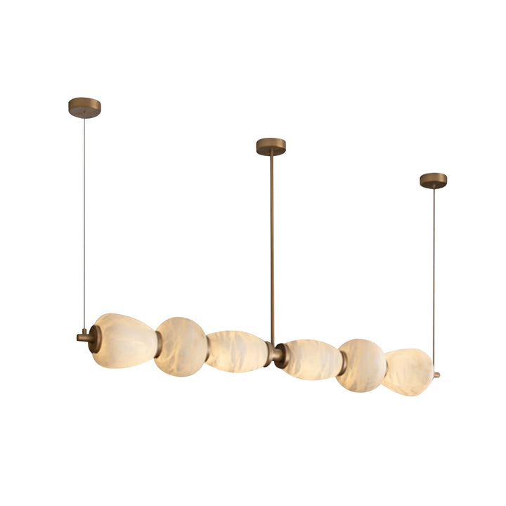 Lampa wisząca Alabaster Pebble Linear