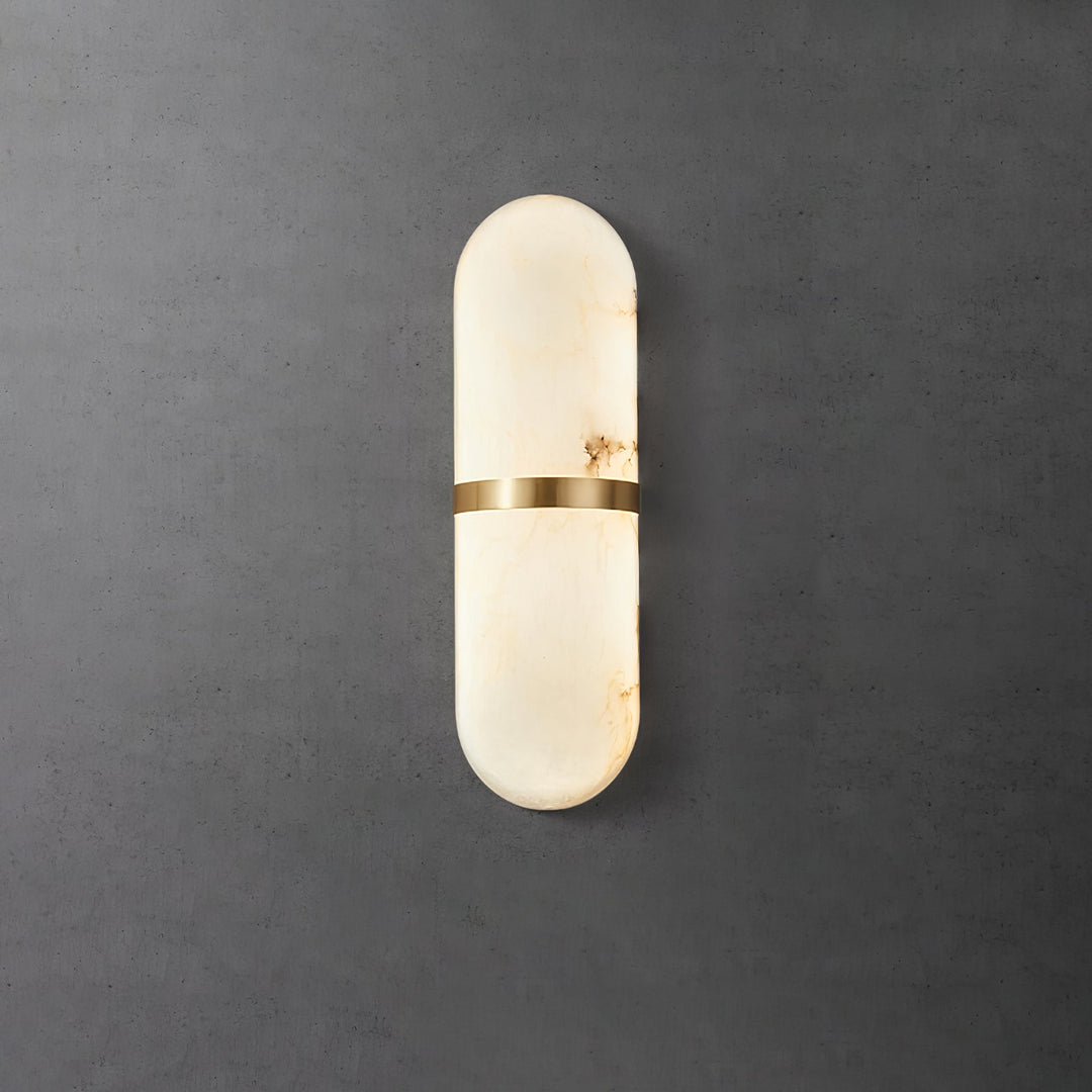 Kinkiet Alabastrowy Pill