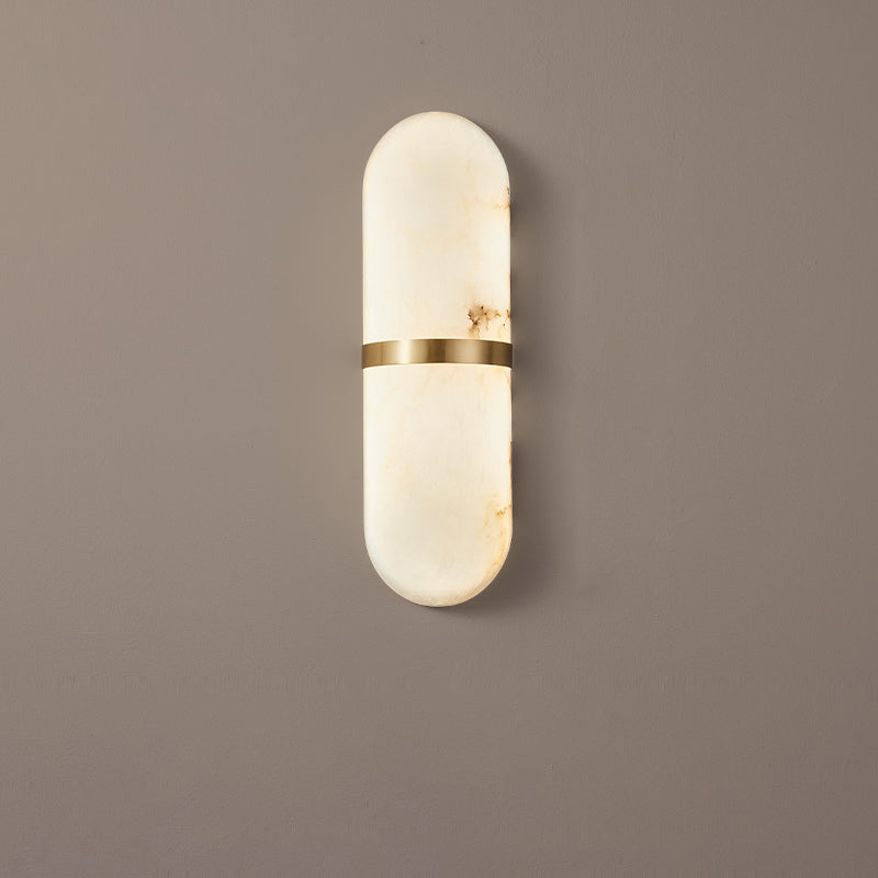 Kinkiet Alabastrowy Pill