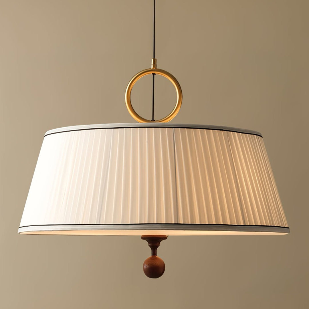 Lampa wisząca Alina z tkaniny