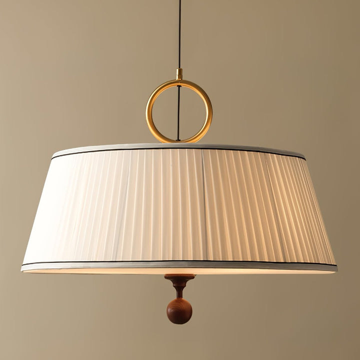 Lampa wisząca Alina z tkaniny