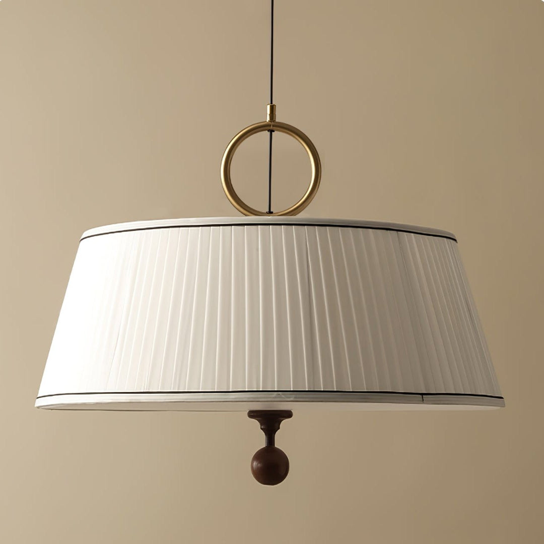 Lampa wisząca Alina z tkaniny