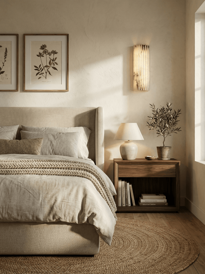 Alvia Alabastrowa Lampa Ścienna