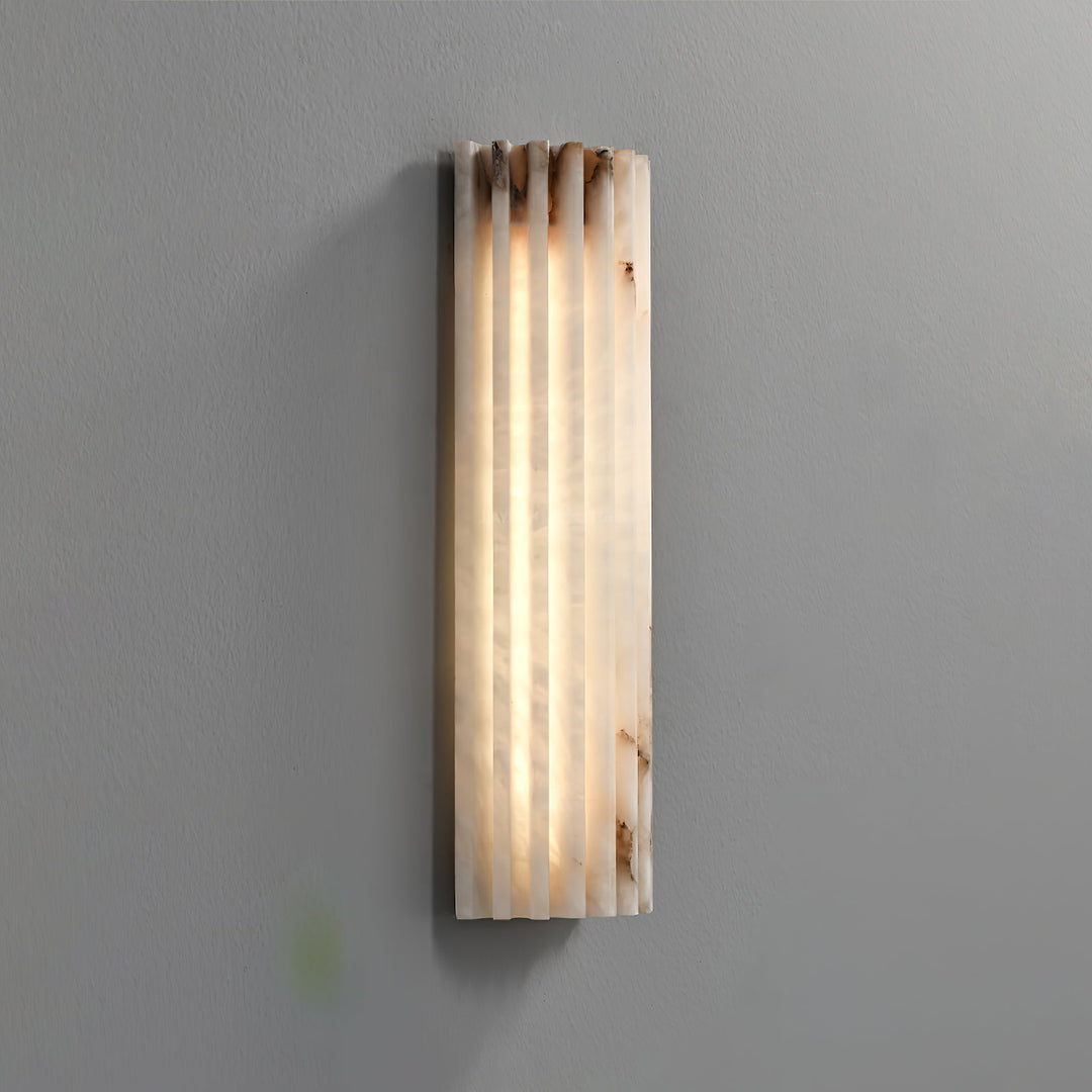 Alvia Alabastrowa Lampa Ścienna