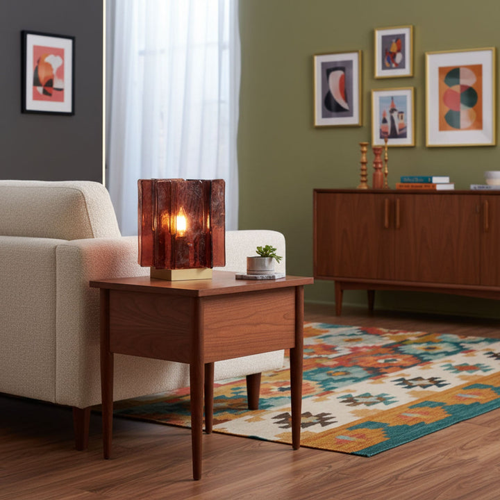 Lampa stołowa Amber Building Block
