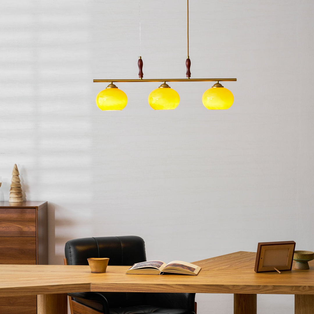 Lampa wisząca Amber Trio