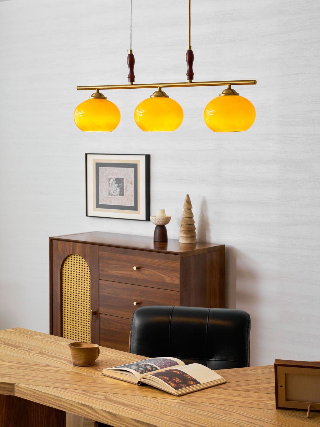 Lampa wisząca Amber Trio
