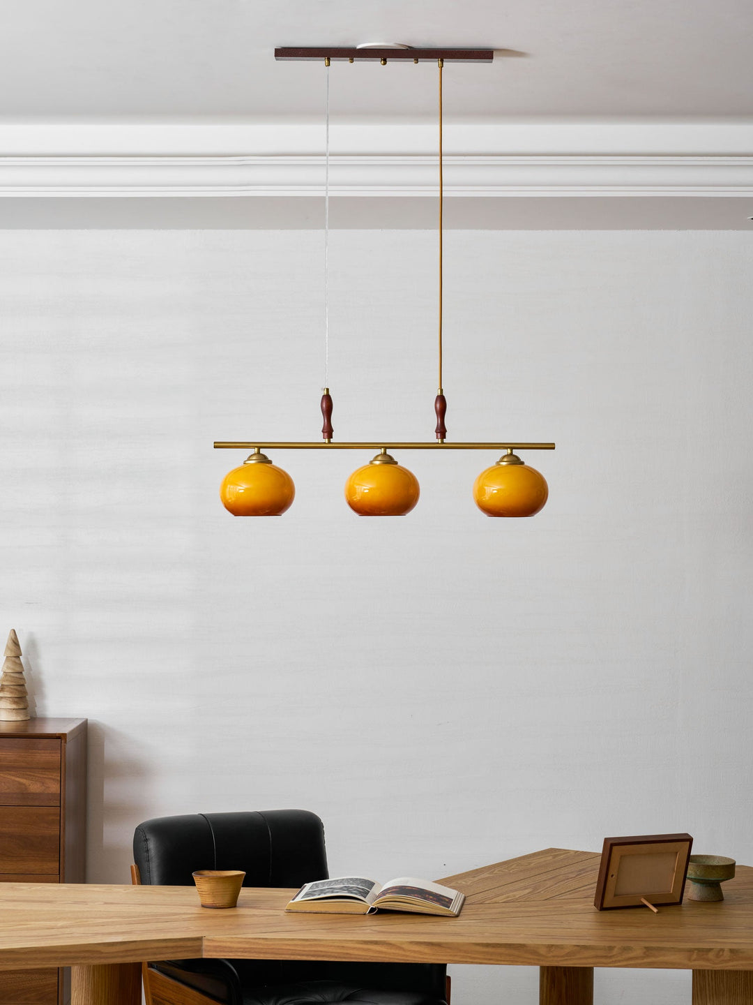 Lampa wisząca Amber Trio