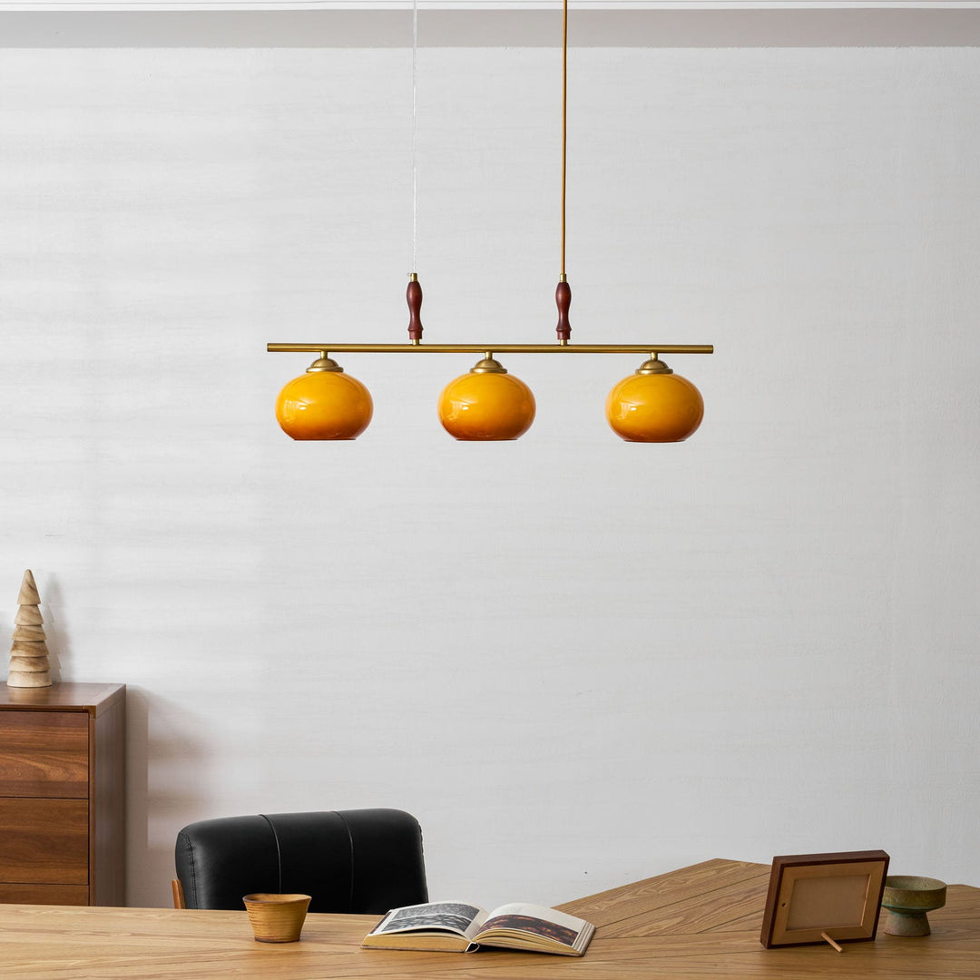 Lampa wisząca Amber Trio