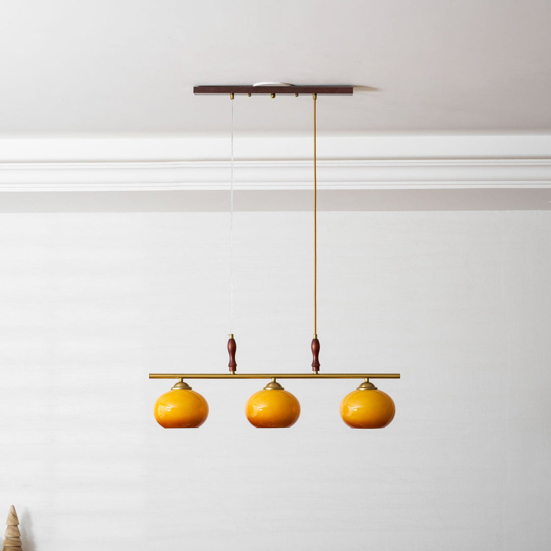 Lampa wisząca Amber Trio