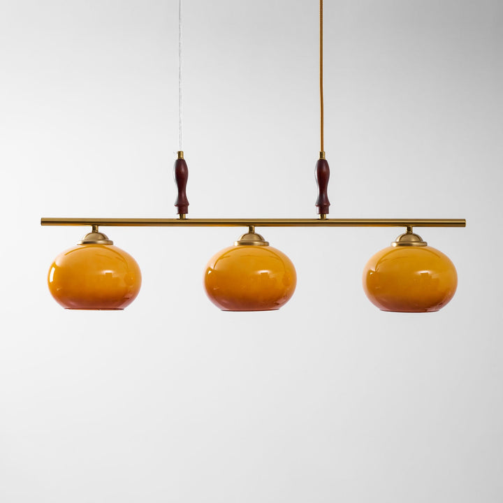 Lampa wisząca Amber Trio
