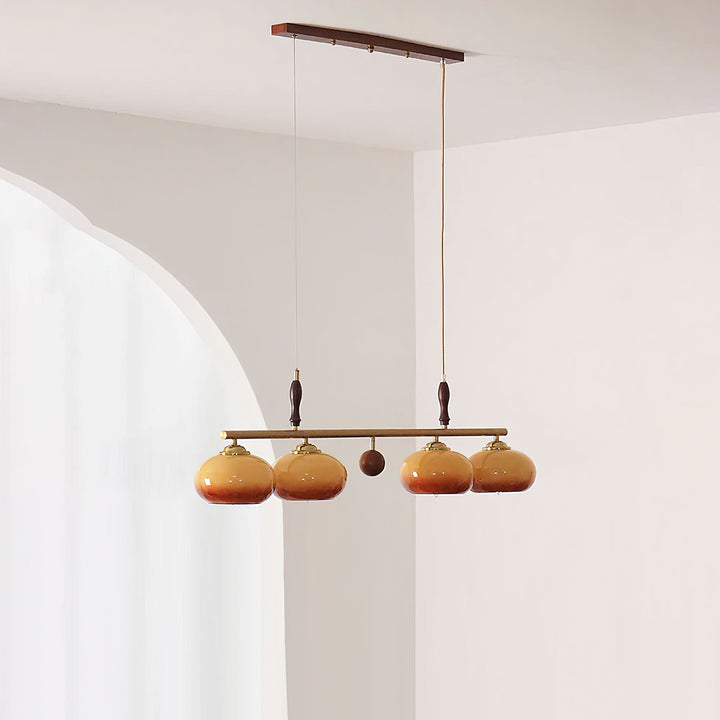 Lampa wisząca Amber Trio