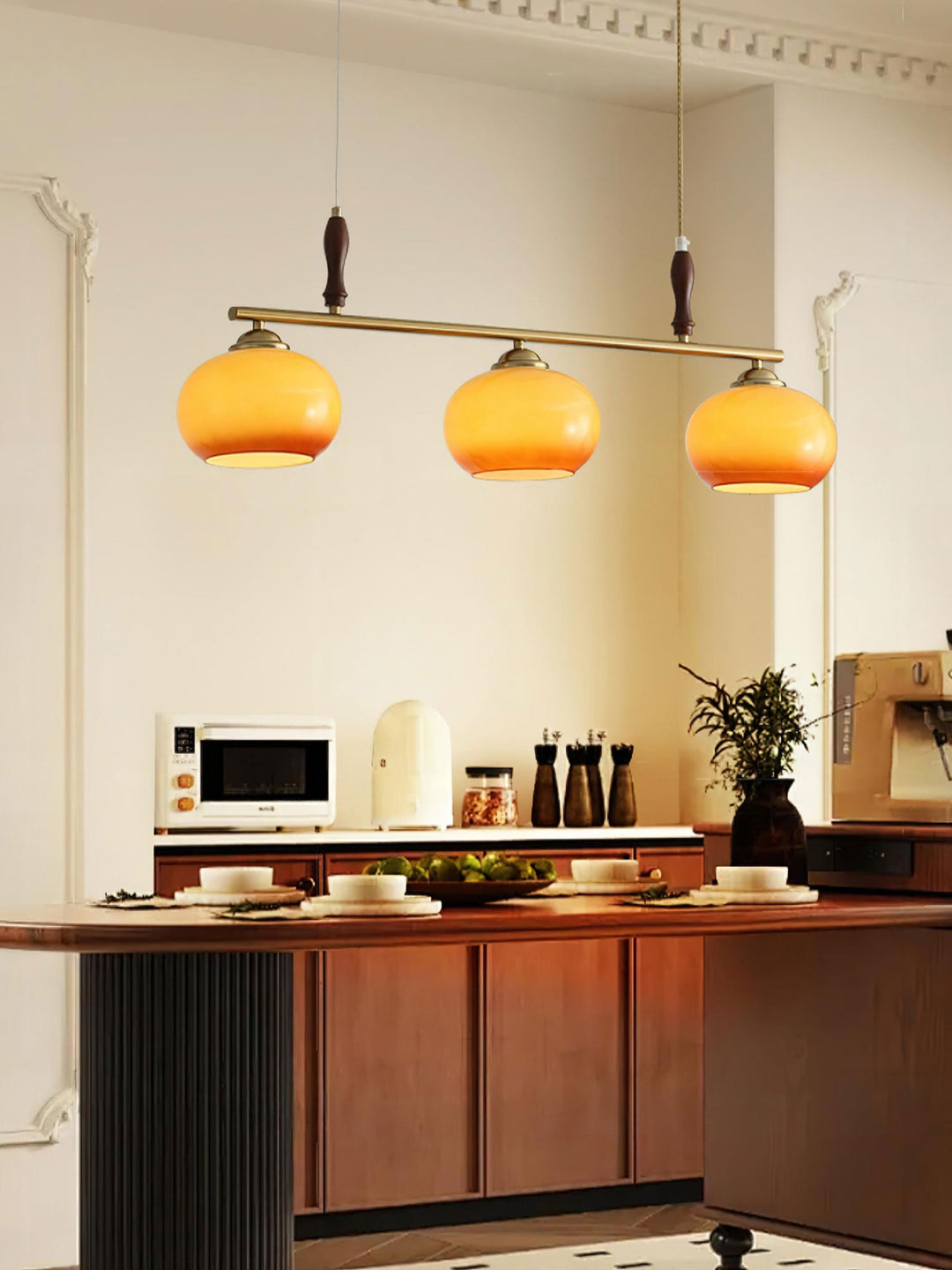 Lampa wisząca Amber Trio