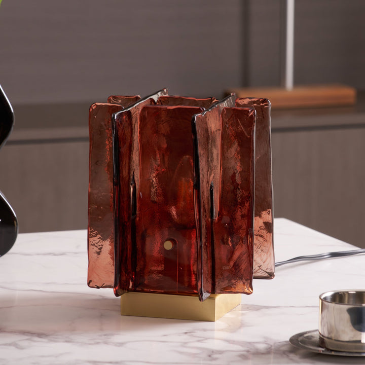 Lampa stołowa Amber Building Block
