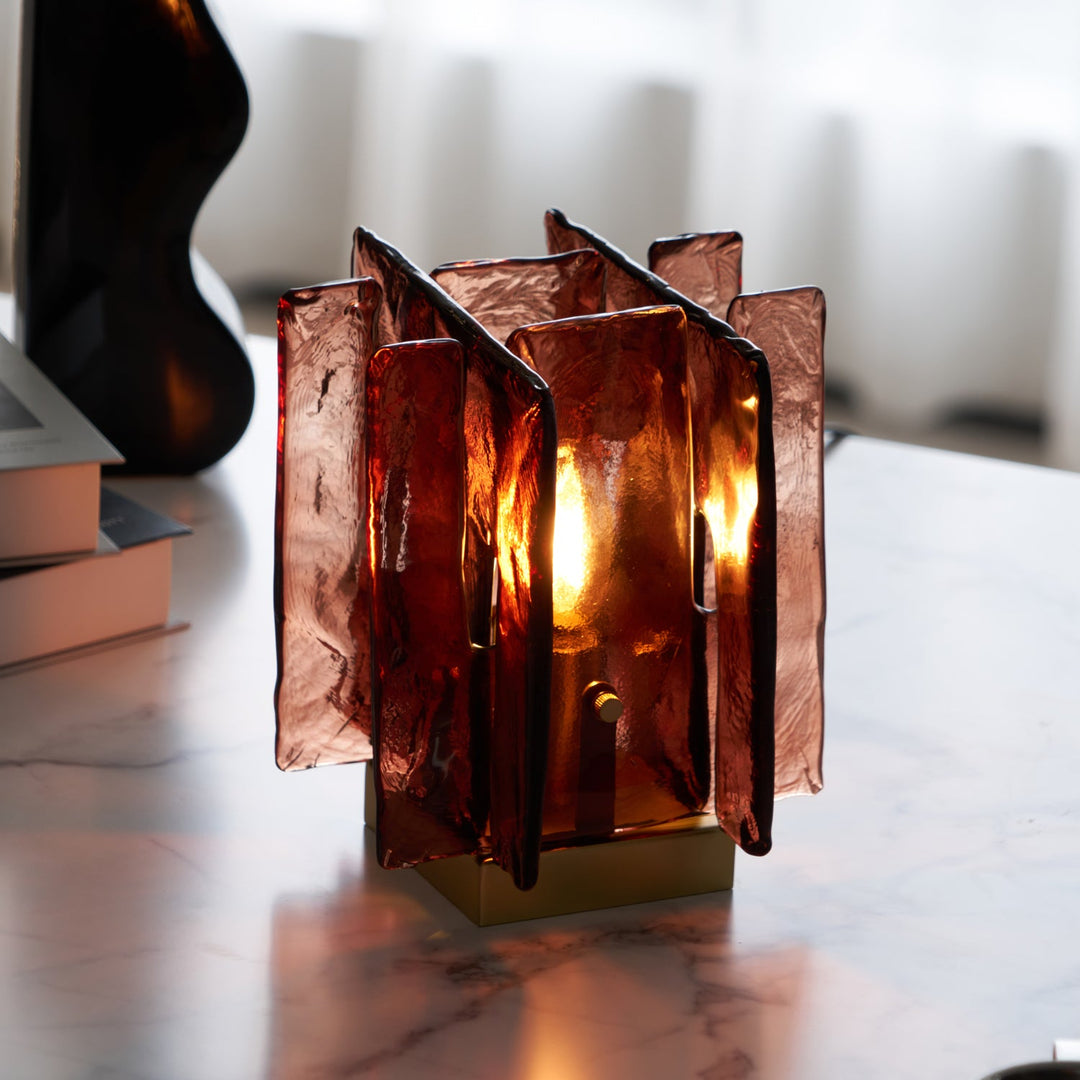 Lampa stołowa Amber Building Block