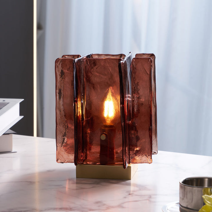 Lampa stołowa Amber Building Block
