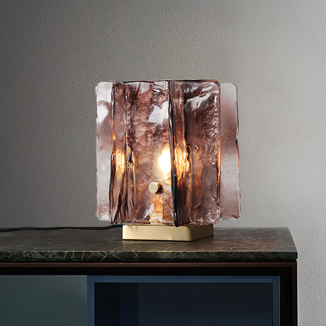 Lampa stołowa Amber Building Block