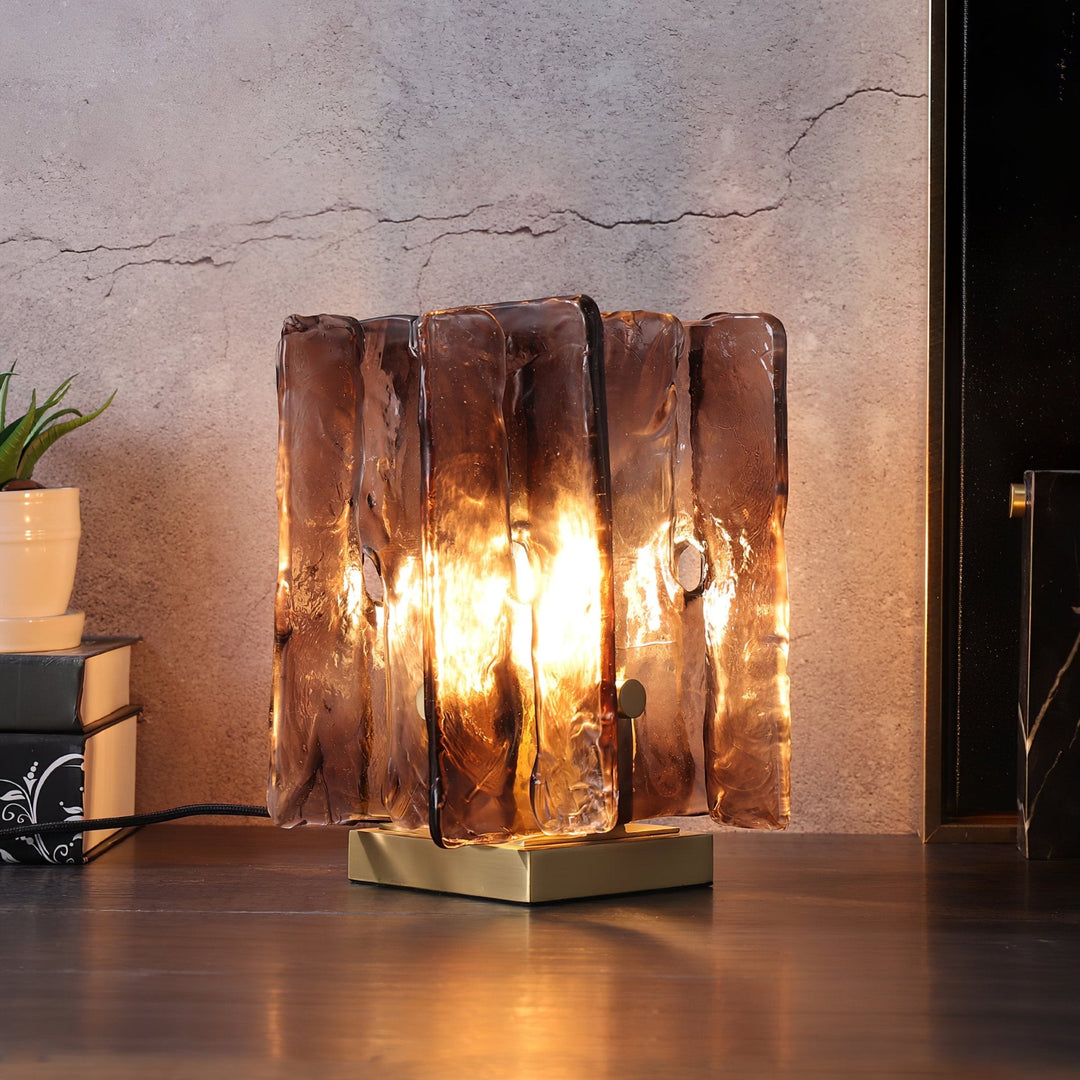Lampa stołowa Amber Building Block