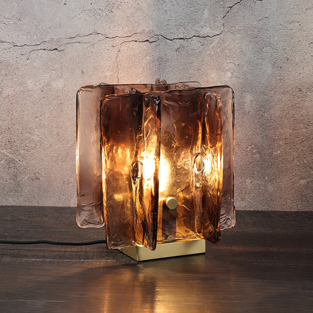 Lampa stołowa Amber Building Block