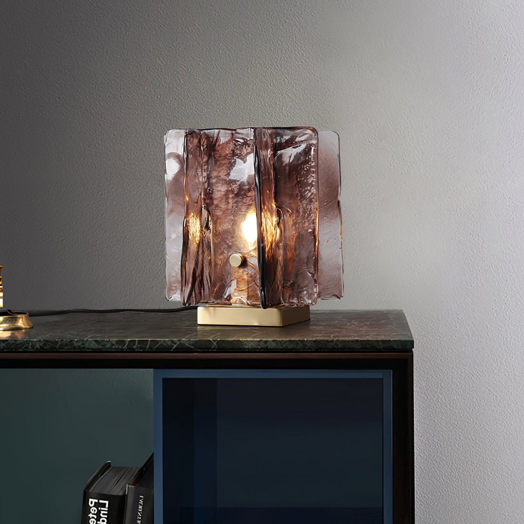 Lampa stołowa Amber Building Block