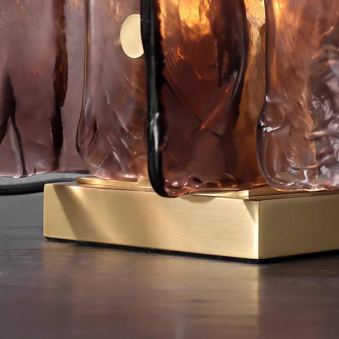 Lampa stołowa Amber Building Block