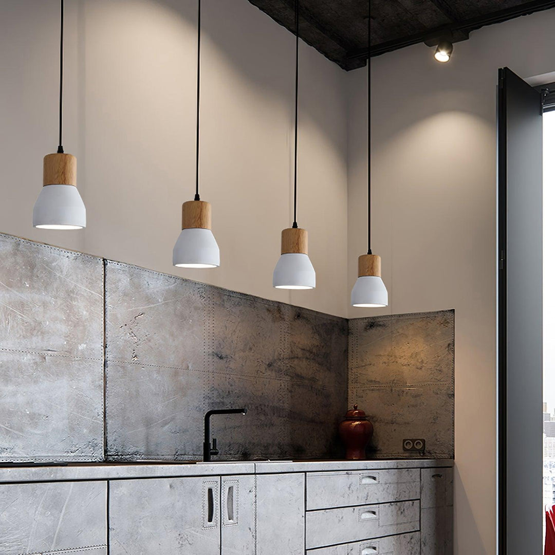 Lampa Wisząca Cementowa Andenon