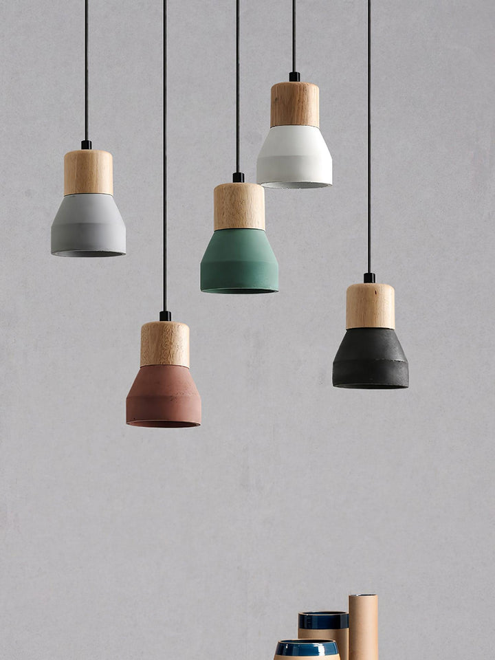 Lampa Wisząca Cementowa Andenon