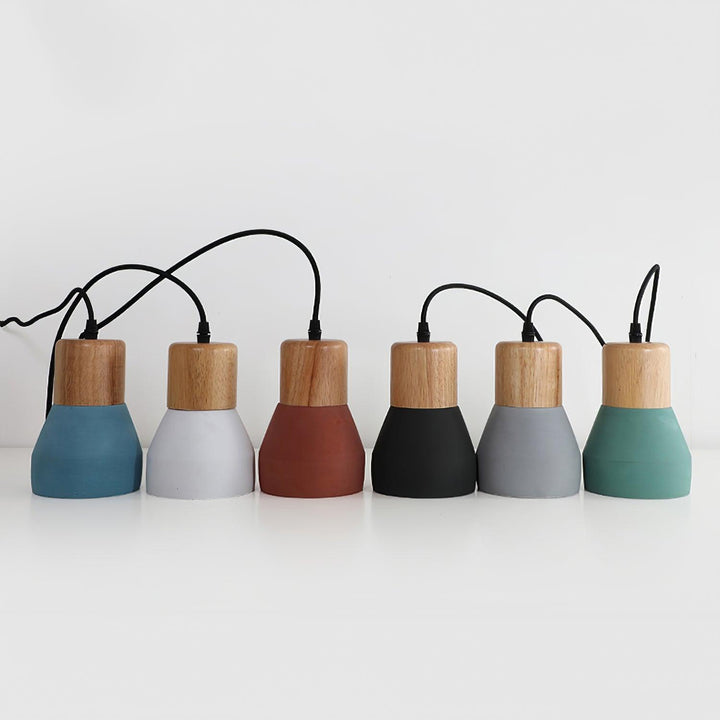 Lampa Wisząca Cementowa Andenon