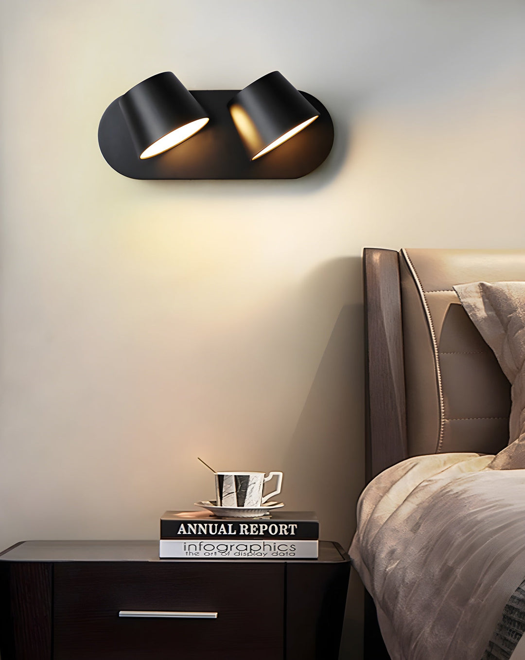 Lampa Ścienna LED z Regulowanym Kątem
