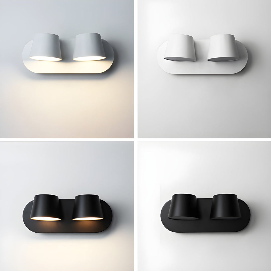 Lampa Ścienna LED z Regulowanym Kątem
