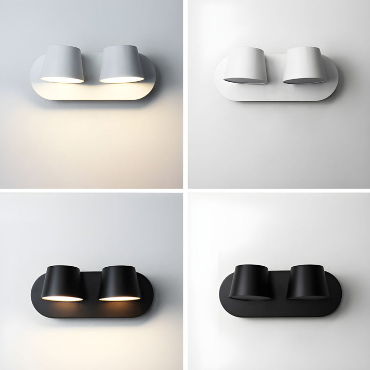 Lampa Ścienna LED z Regulowanym Kątem