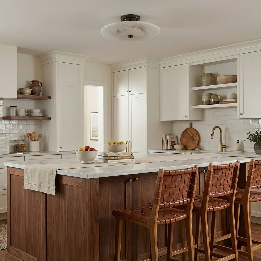 Lampa sufitowa Ankeny Alabaster