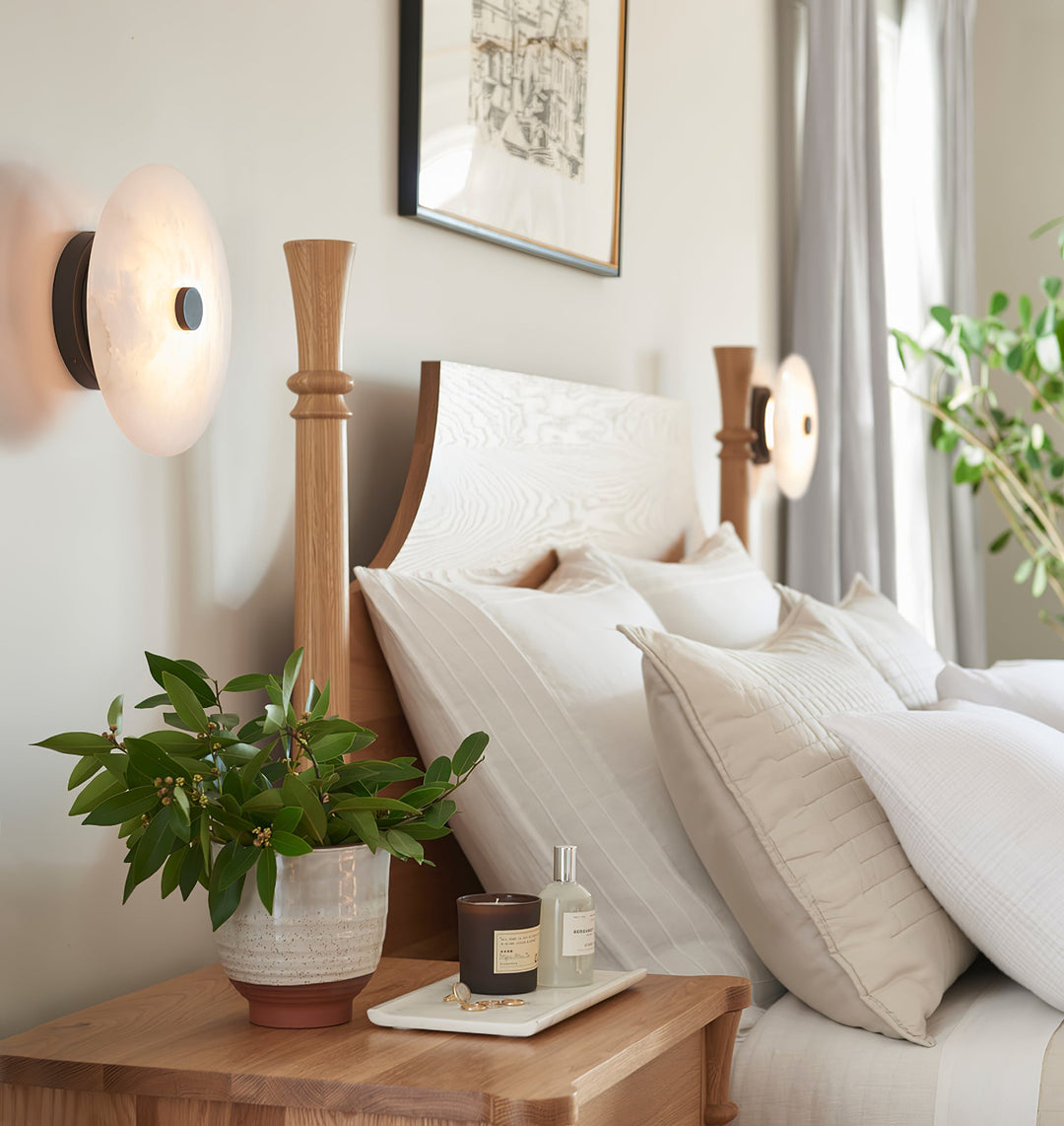 Lampa sufitowa Ankeny Alabaster