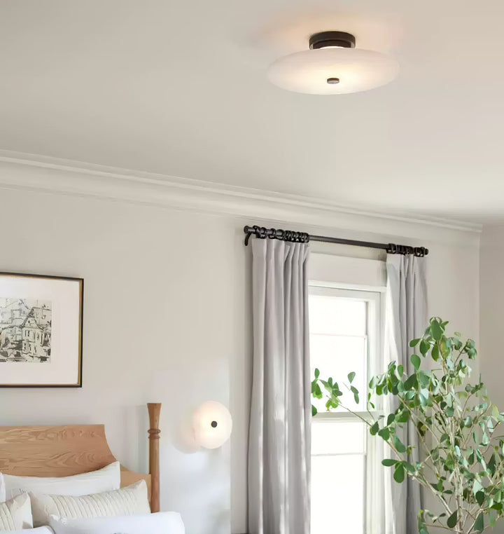 Lampa sufitowa Ankeny Alabaster