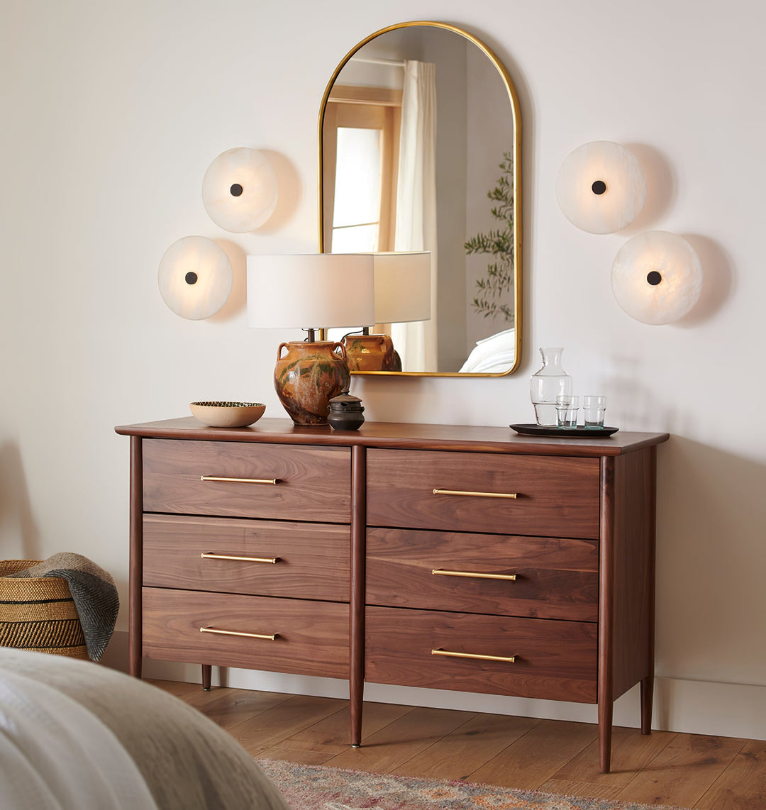 Lampa sufitowa Ankeny Alabaster
