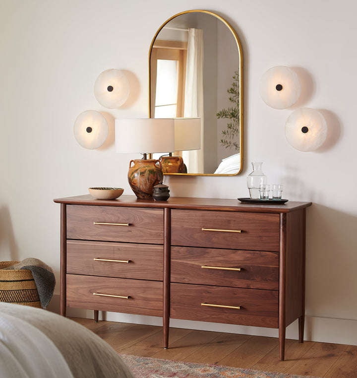 Lampa sufitowa Ankeny Alabaster