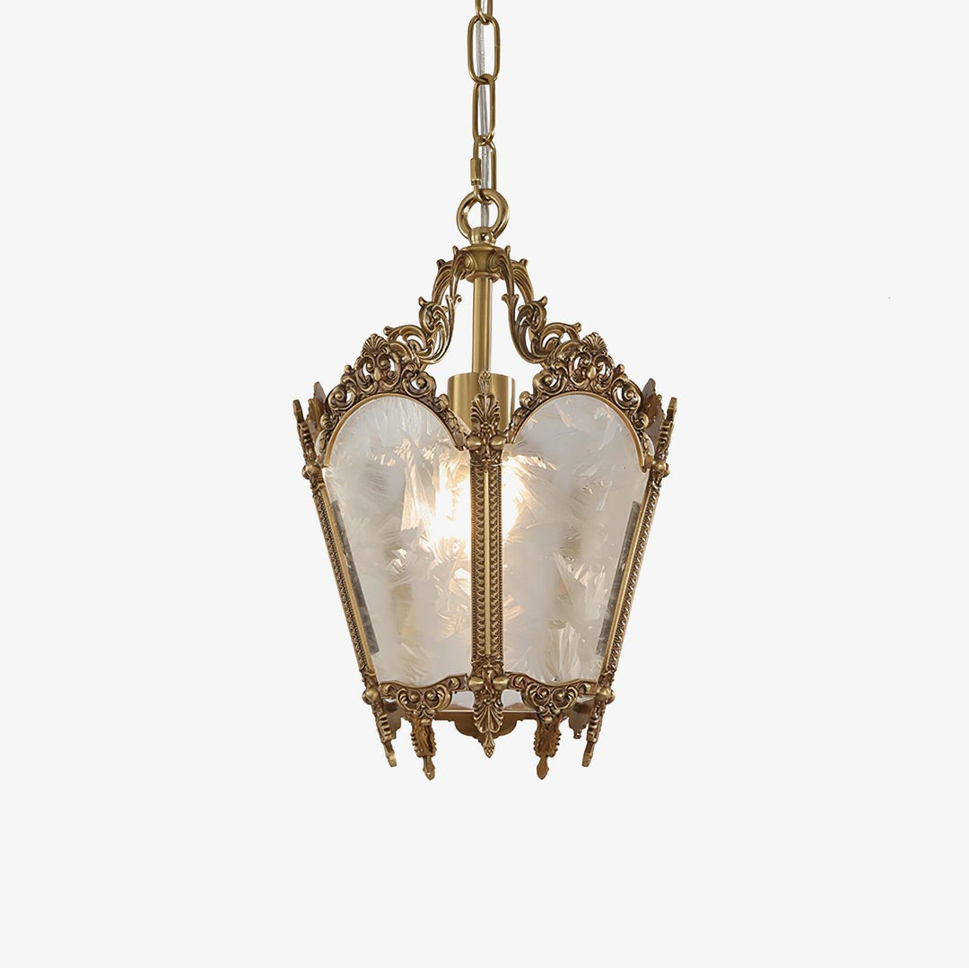 Antyczna Lampa Wisząca Empire