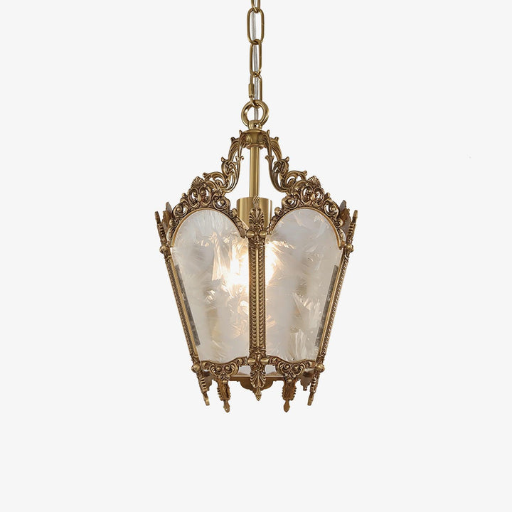 Antyczna Lampa Wisząca Empire