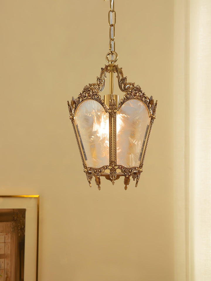 Antyczna Lampa Wisząca Empire